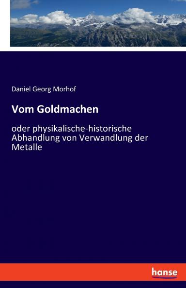 Vom Goldmachen