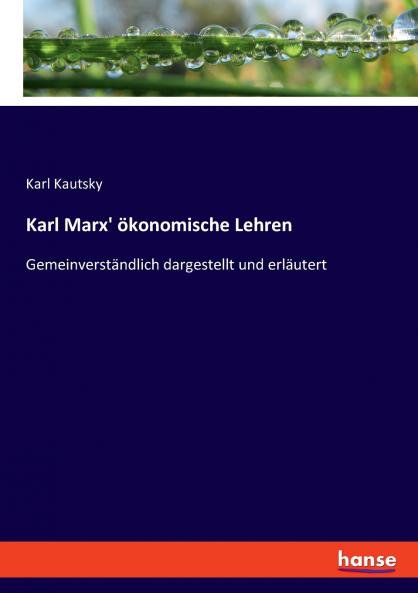 Karl Marx' ökonomische Lehren