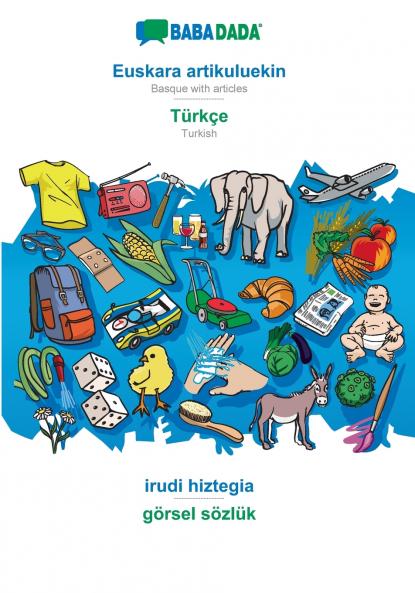 Euskara artikuluekin - Türkçe irudi hiztegia