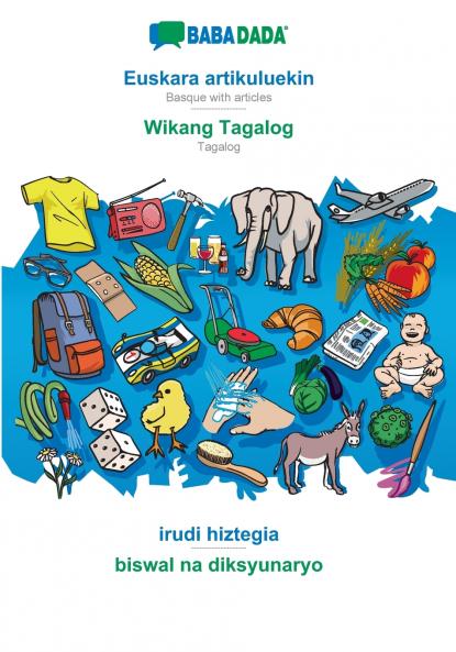 Euskara artikuluekin - Wikang Tagalog irudi hiztegia