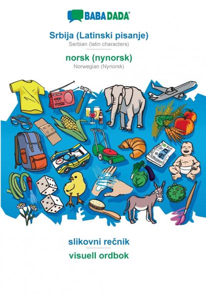 Srbija (Latinski pisanje) - norsk (nynorsk) slikovni re?nik