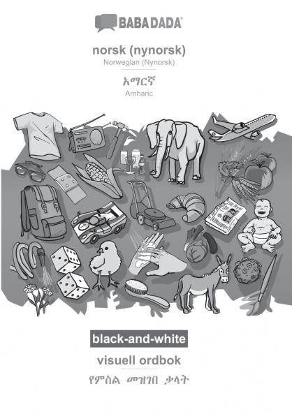 norsk (nynorsk) - Amharic (in Ge?ez script) visuell ordbok BW