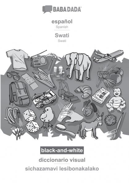 español - Swati diccionario visual BW