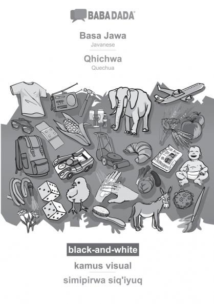 Basa Jawa - Qhichwa kamus visual BW