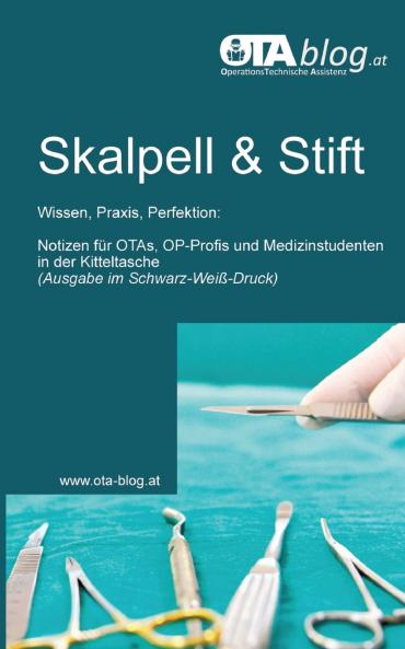 Skalpell und Stift