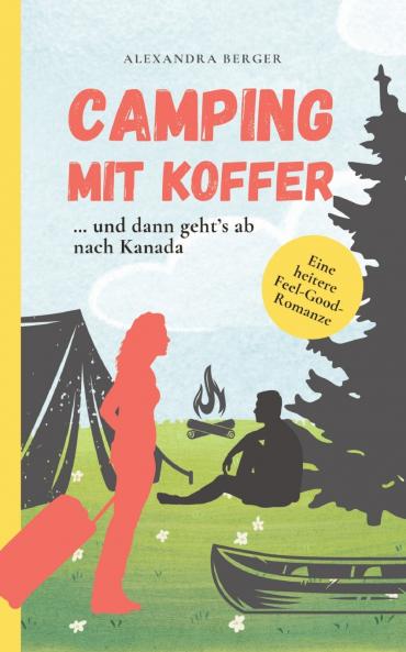 Camping mit Koffer