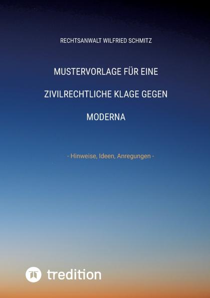 Mustervorlage für eine zivilrechtliche Klage gegen Moderna