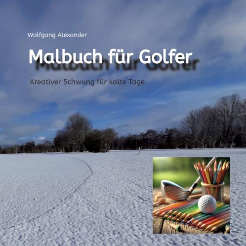Malbuch für Golfer