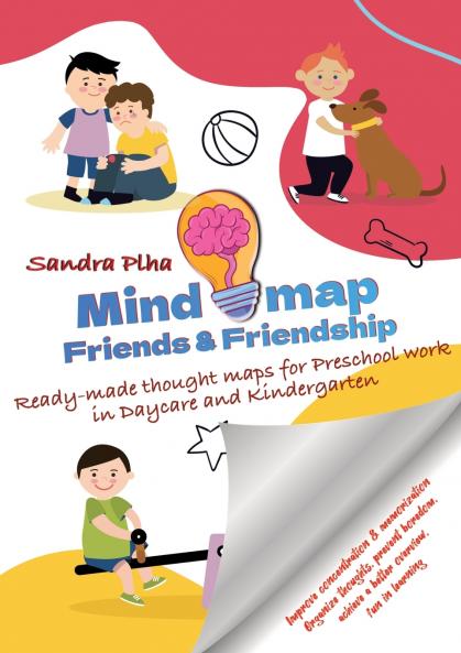 KitaFix-Mindmap Friends & Friendship (Ready-made thought maps for Preschool work in Daycare and Kindergarten)