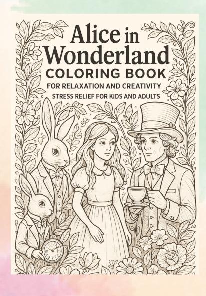 Alice in Wonderland Coloring Book