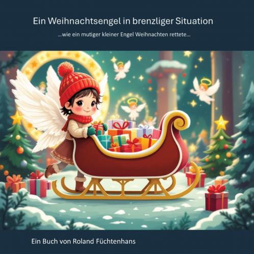 Ein Weihnachtsengel in brenzliger Situation!