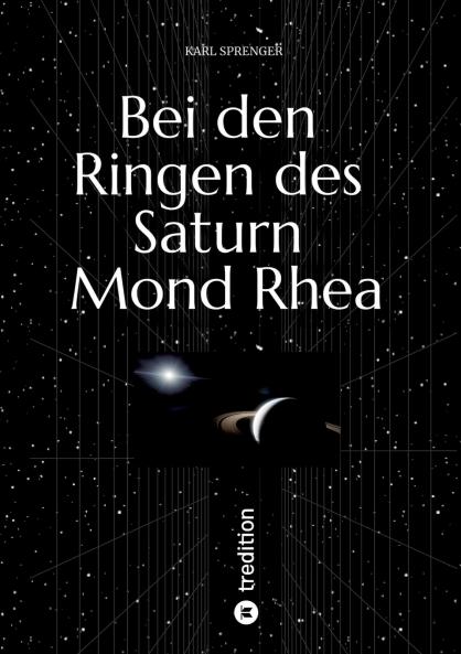 Bei den Ringen des Saturn Mond Rhea
