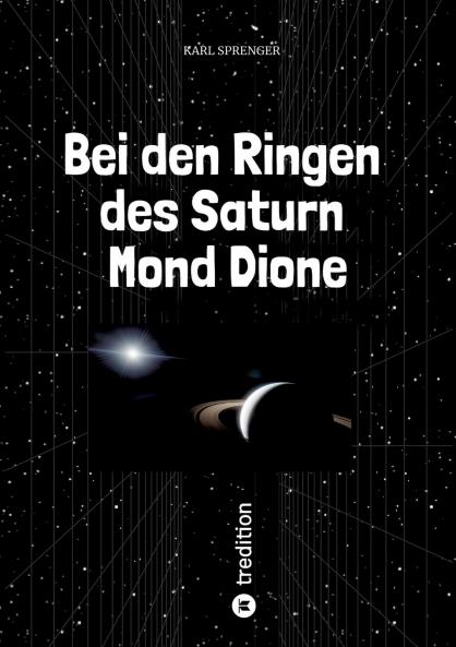 Bei den Ringen des Saturn Mond Dione