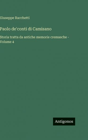 Paolo de'conti di Camisano
