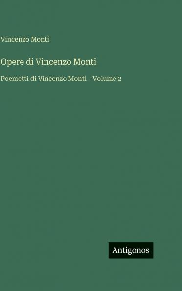 Opere di Vincenzo Monti