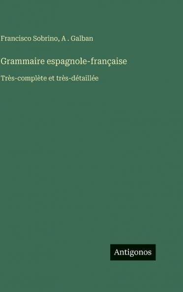 Grammaire espagnole-française