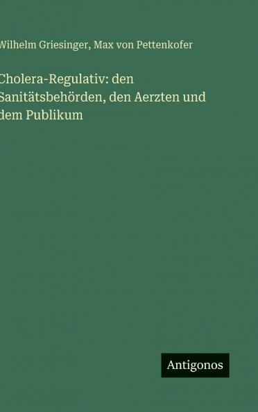 Cholera-Regulativ