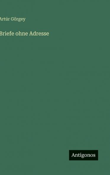 Briefe ohne Adresse