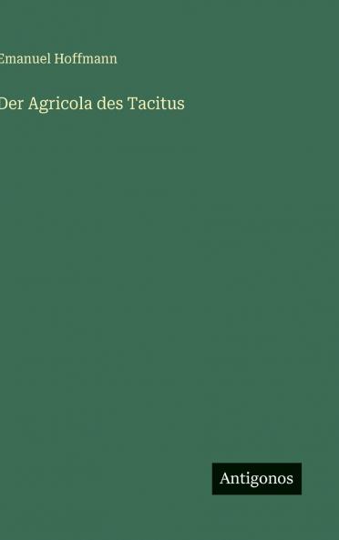 Der Agricola des Tacitus