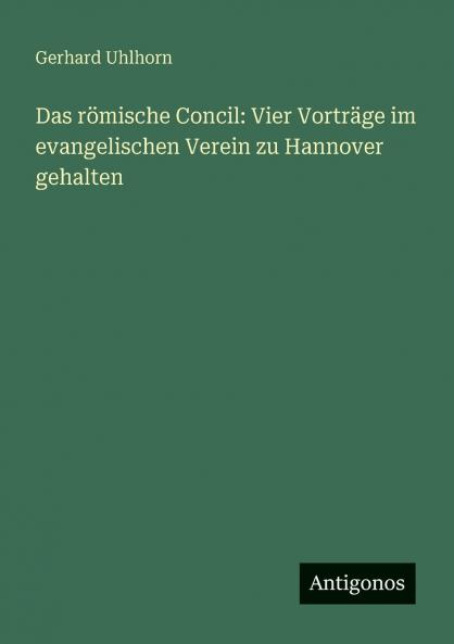 Das römische Concil