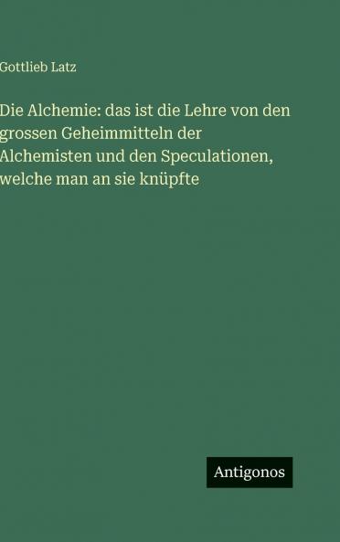 Die Alchemie