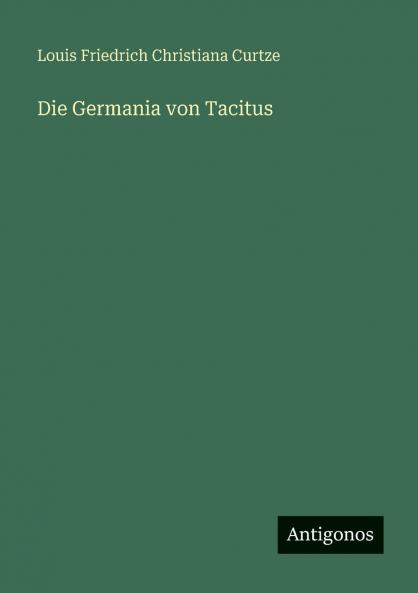 Die Germania von Tacitus