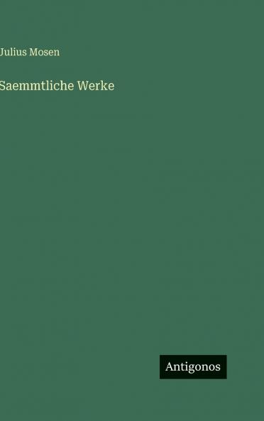 Saemmtliche Werke