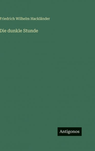 Die dunkle Stunde