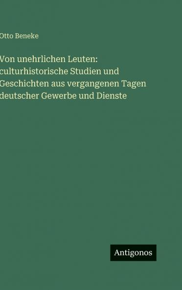 Von unehrlichen Leuten