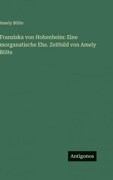 Franziska von Hohenheim