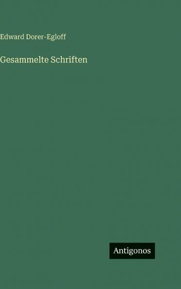 Gesammelte Schriften