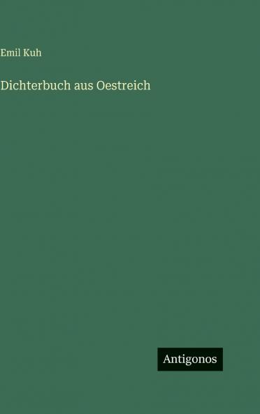 Dichterbuch aus Oestreich