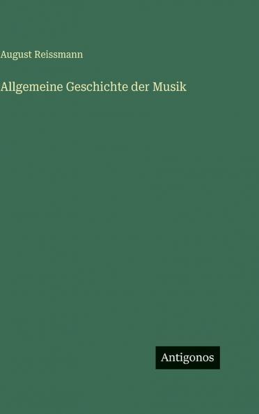 Allgemeine Geschichte der Musik