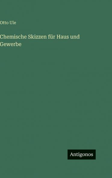 Chemische Skizzen für Haus und Gewerbe