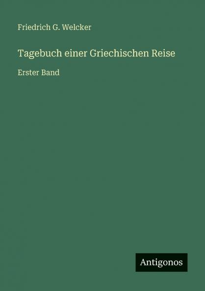 Tagebuch einer Griechischen Reise