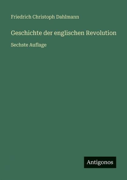 Geschichte der englischen Revolution
