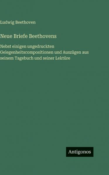 Neue Briefe Beethovens