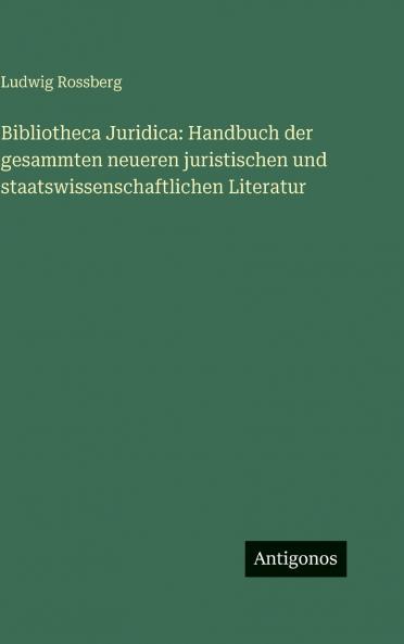 Bibliotheca Juridica