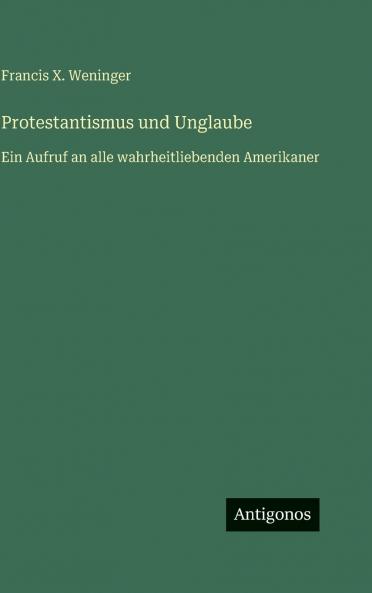 Protestantismus und Unglaube
