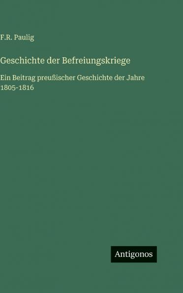 Geschichte der Befreiungskriege
