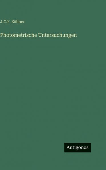 Photometrische Untersuchungen