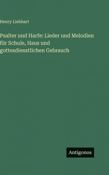 Psalter und Harfe