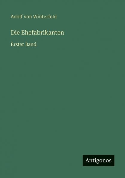 Die Ehefabrikanten