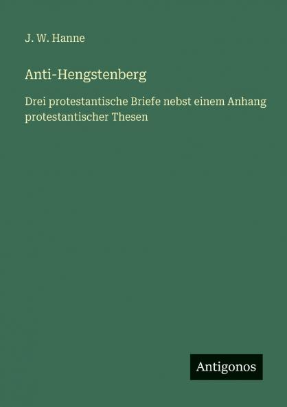 Anti-Hengstenberg