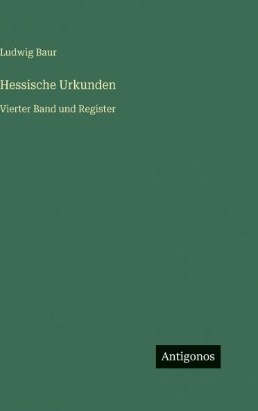 Hessische Urkunden