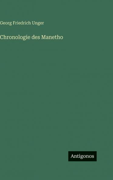 Chronologie des Manetho