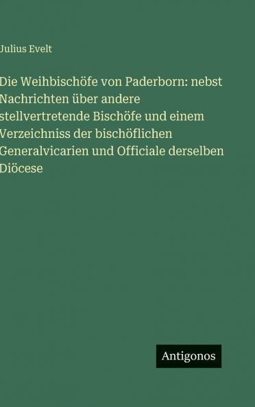 Die Weihbischöfe von Paderborn