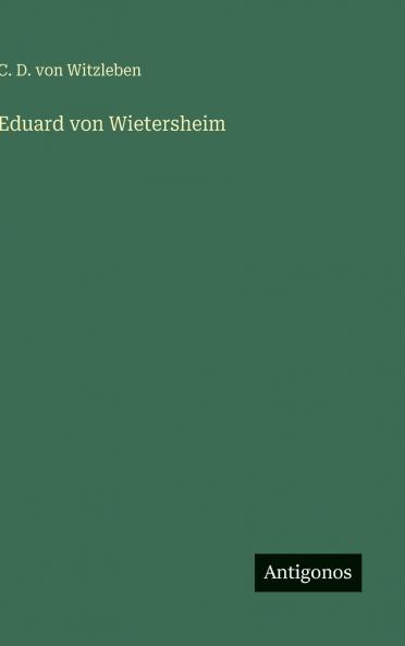 Eduard von Wietersheim