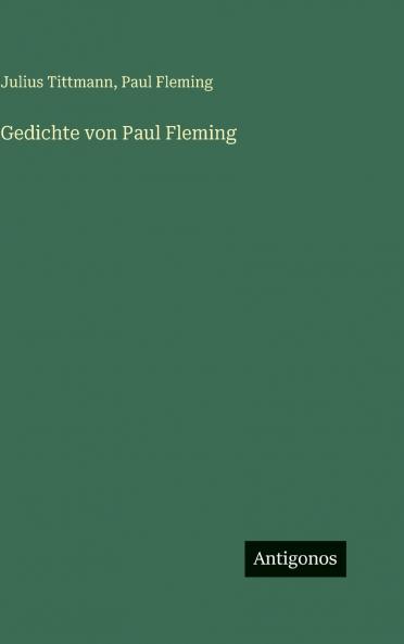 Gedichte von Paul Fleming