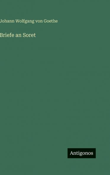 Briefe an Soret